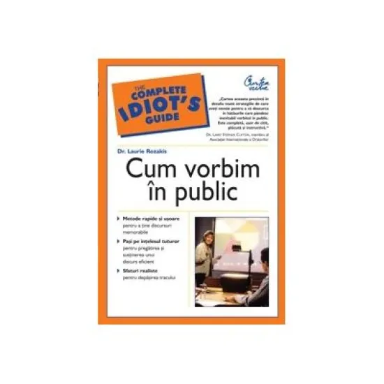 Cum vorbim în public - Dr. Laurie Rozakis