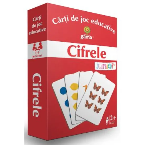 Cifrele. Carti de joc educative