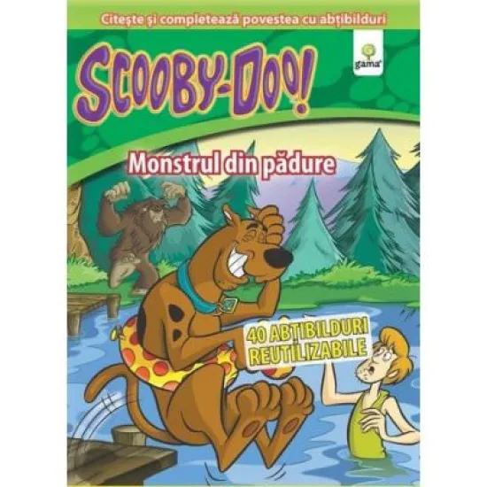 Citeste si lipeste cu ScoobyDoo! - Monstrul din padure Citeste si lipeste cu ScoobyDoo! - Monstrul din padure