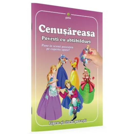 Colectia Povesti cu abtibilduri - Cenusareasa Colectia Povesti cu abtibilduri - Cenusareasa