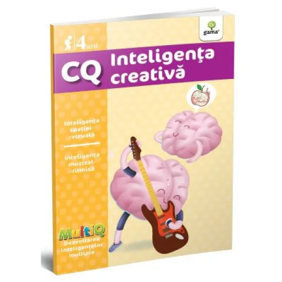 CQ. Inteligenta creativa. 4 ani. Colectia MultiQ CQ. Inteligenta creativa. 4 ani. Colectia MultiQ