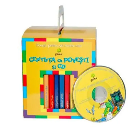 Gentuta cu povesti si CD - galbena Gentuta cu povesti si CD - galbena