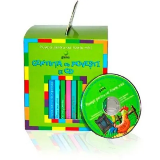 Gentuta cu povesti si CD - verde Gentuta cu povesti si CD - verde