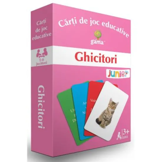 Ghicitor. Carti de joc educative Ghicitor. Carti de joc educative