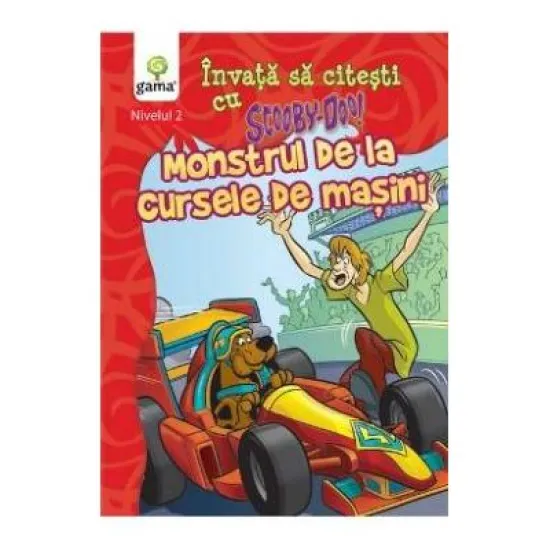 Invata sa citesti cu Scooby-Doo! Nivelul 2 - Monstrul de la cursele de masini
