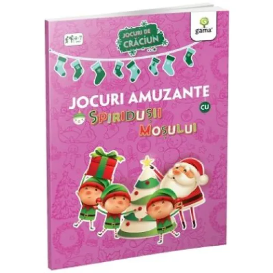Jocuri amuzante cu spiridusii Mosului Jocuri amuzante cu spiridusii Mosului