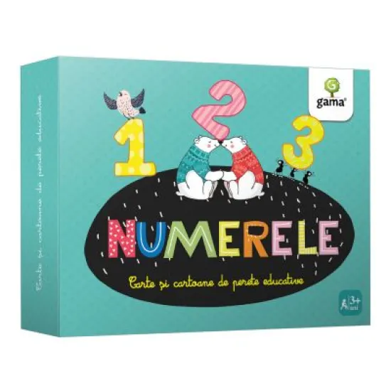 Numerele. Cartoane de perete educative si decorative Numerele. Cartoane de perete educative si decorative