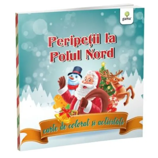 Peripetii la Polul Nord. Carte de colorat si activitati Peripetii la Polul Nord. Carte de colorat si activitati