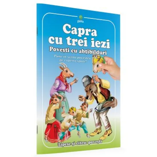 Povesti cu abtibilduri. Capra cu trei iezi Povesti cu abtibilduri. Capra cu trei iezi