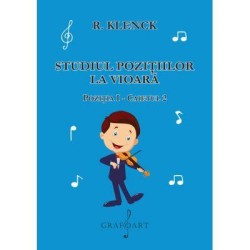Studiul pozitiilor la vioara. Pozitia 1, caietul 2 - R. Klenck